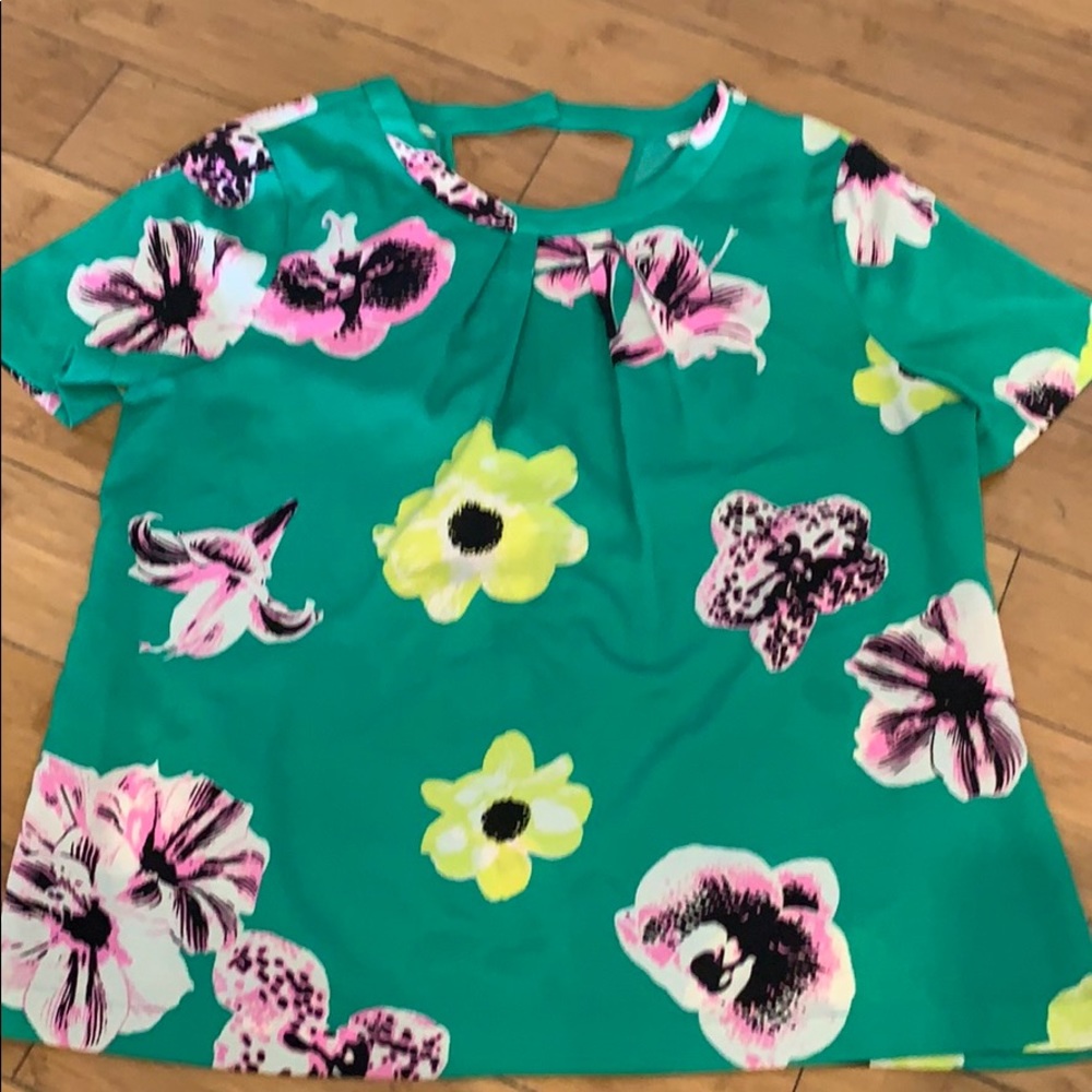 J. Crew Silk Blouse 🌸🌼🌺